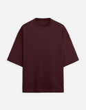 C-Labs C-Standard: Terry Oversized Tee Terry Oversized Tee Maroon Front_1_c_25_6600ff62-9348-424a-ab71-f8ff750cde89