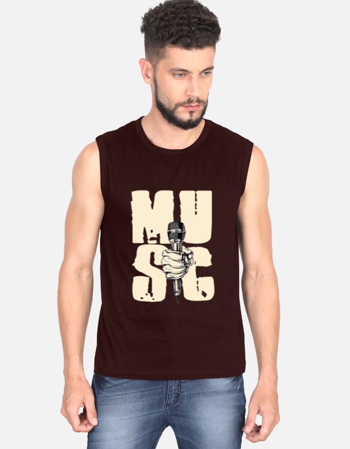 C-Labs Music Sleeveless T-Shirt Maroon Front_1_c_25_67a1ac6b-c7d0-49da-956a-28bb807b79c1