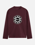C-Labs Music Is My Drug Full Sleeve T-Shirt Maroon Front_1_c_25_6c72d988-189c-4dd0-9b68-1fb28b3431f5