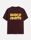 C-Labs Allergic to Idiots Classic Crew T-Shirt Maroon Front_1_c_25_6d38e83a-7c01-464d-8f7f-252b4f4c76f2