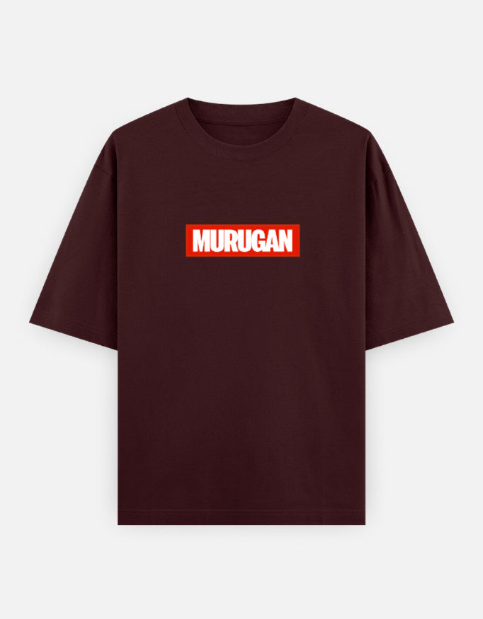 C-Labs Om Murugan Oversized Classic T-Shirt Maroon Front_1_c_25_6e1cefbd-92de-40ad-965f-019809e1da03