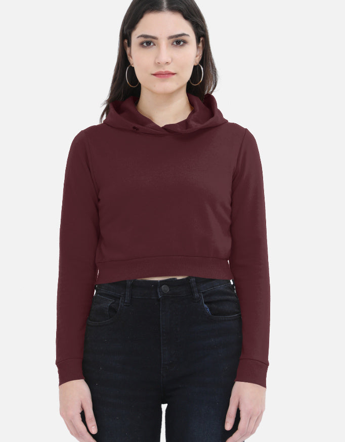 C-Labs C-Prime: Cropped Hoodie Cropped Hoodie Maroon Front_1_c_25_6eea0d57-c218-45cc-820b-f4ae1280733d