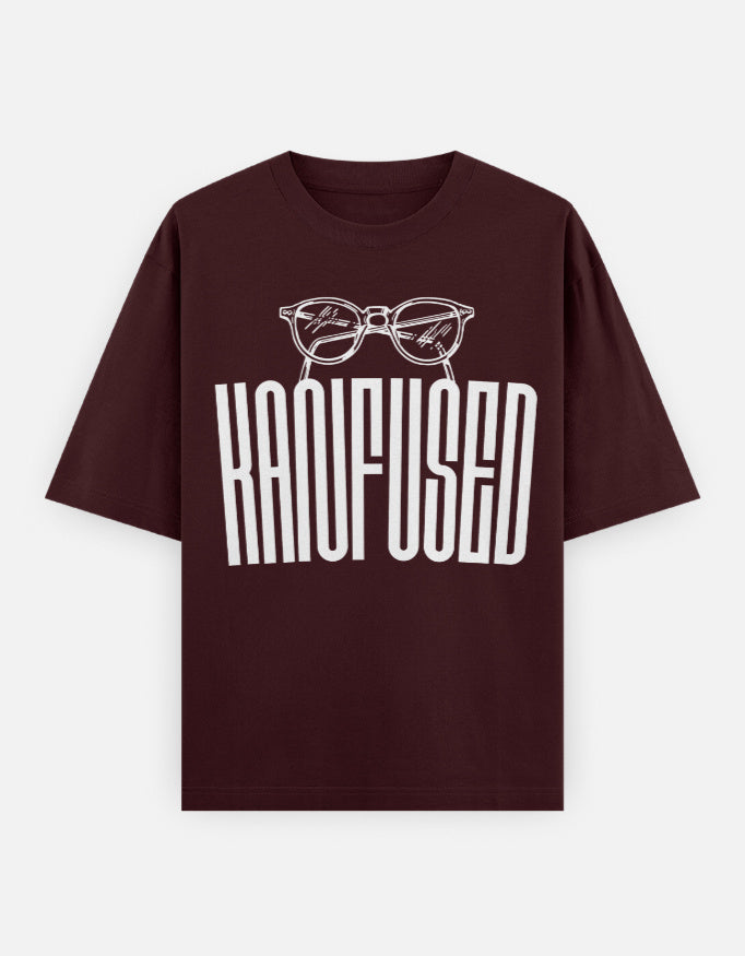 C-Labs Kanfused Oversized Classic T-Shirt Maroon Front_1_c_25_70306517-c280-45e6-bdf0-6b730a8a4e37