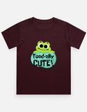 C-Labs Toadly-Cute Boy Classic Crew T-Shirt Maroon Front_1_c_25_75a2037d-05f2-466e-969d-d61a4029fb24