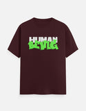 C-Labs Human Being Classic Crew T-Shirt Maroon Front_1_c_25_79d840c6-f95f-482a-a006-c8815fb388a6