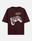 C-Labs Let's Play Oversized Classic T-Shirt Maroon Front_1_c_25_79ebbc17-cb28-48fb-98b6-535f42060ef8
