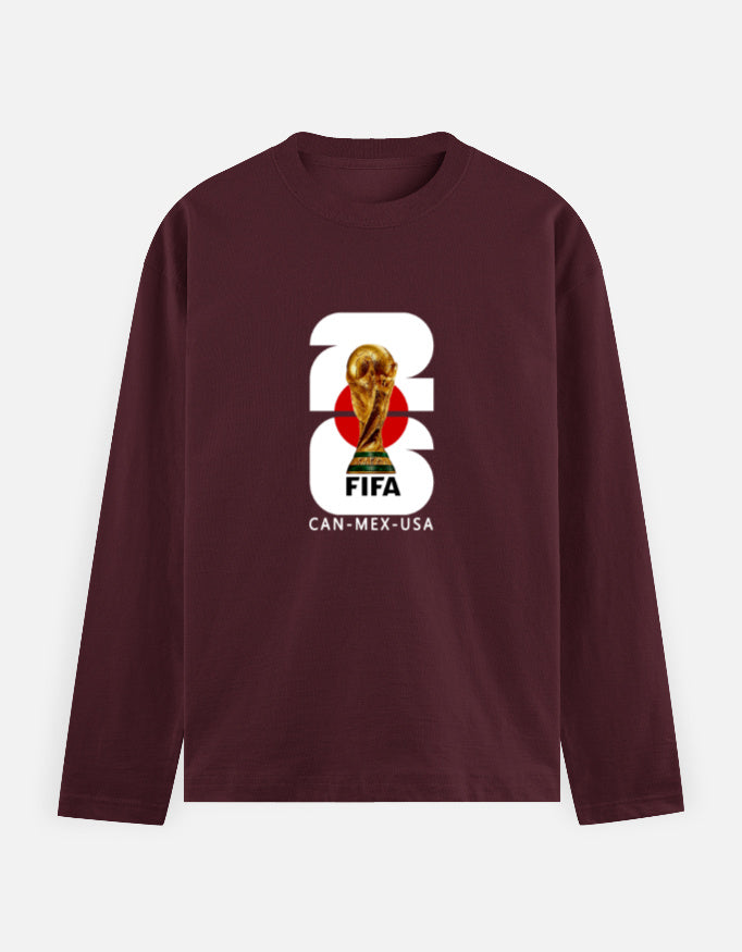 C-Labs Japan 26 Full Sleeve T-Shirt Maroon Front_1_c_25_7a0a8039-1533-407d-a384-3a9c305a706e