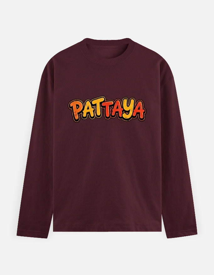 C-Labs Pattaya Full Sleeve T-Shirt Maroon Front_1_c_25_7b9be6b1-bd18-4764-b2a5-0f80613dbeea