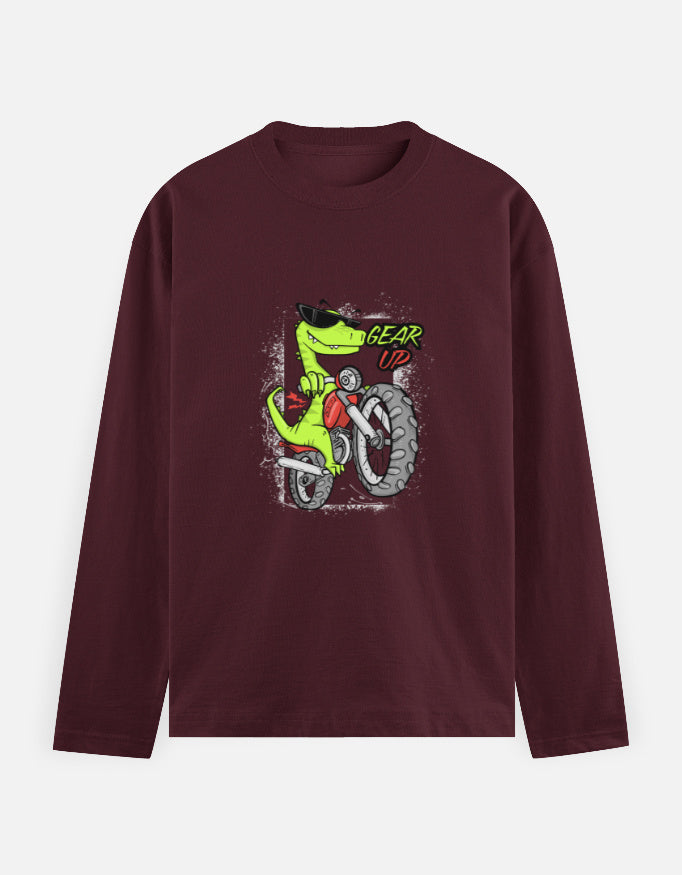 C-Labs Born to ride Full Sleeve T-Shirt Maroon Front_1_c_25_7f6e78d6-5de7-4eea-b56e-8cee5d16f017