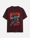 C-Labs Karuppu God Mode Classic Crew T-Shirt Maroon Front_1_c_25_9126efcc-7bfa-452a-a5ff-db2c9dafc879