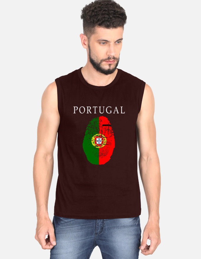 C-Labs Portugal Sleeveless T-Shirt Maroon Front_1_c_25_a530822c-6a17-43ed-b4e9-561dcb29f865