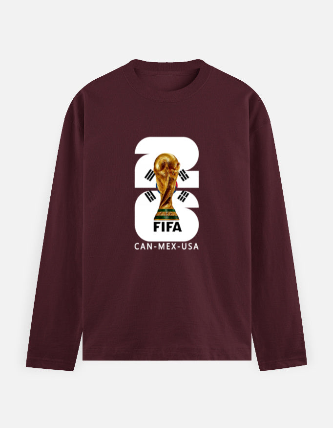 C-Labs SouthKorea 26 Full Sleeve T-Shirt Maroon Front_1_c_25_b245882d-c122-4cd5-880e-a2684d47dc09