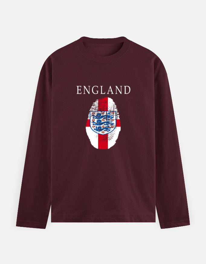 C-Labs England Full Sleeve T-Shirt Maroon Front_1_c_25_b2940fd3-ccc8-4ac2-950f-f3a5c0cfde0a