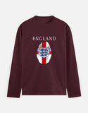 C-Labs England Full Sleeve T-Shirt Maroon Front_1_c_25_b2940fd3-ccc8-4ac2-950f-f3a5c0cfde0a