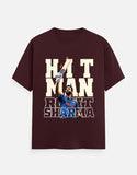 C-Labs Hit Man Rohit Sharma Classic Crew T-Shirt Maroon Front_1_c_25_b465e133-ee06-4235-9b3d-ef4034f8859a
