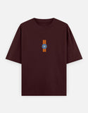 C-Labs I Bleed Blue Oversized Classic T-Shirt Maroon Front_1_c_25_b8199b05-76d1-42b0-929b-4166f7eec6bc