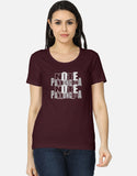 C-Labs Note Panunga Da Note Panunga Da Women's Classic T-Shirt Maroon Front_1_c_25_bbf65981-5adb-4f69-afa8-427c49c09f48