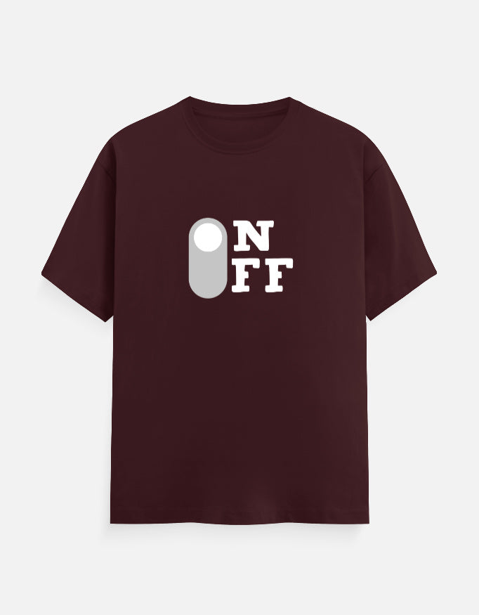 C-Labs On Off Classic Crew T-Shirt Maroon Front_1_c_25_be18ed9b-4a60-430f-a734-ea4eebac5287