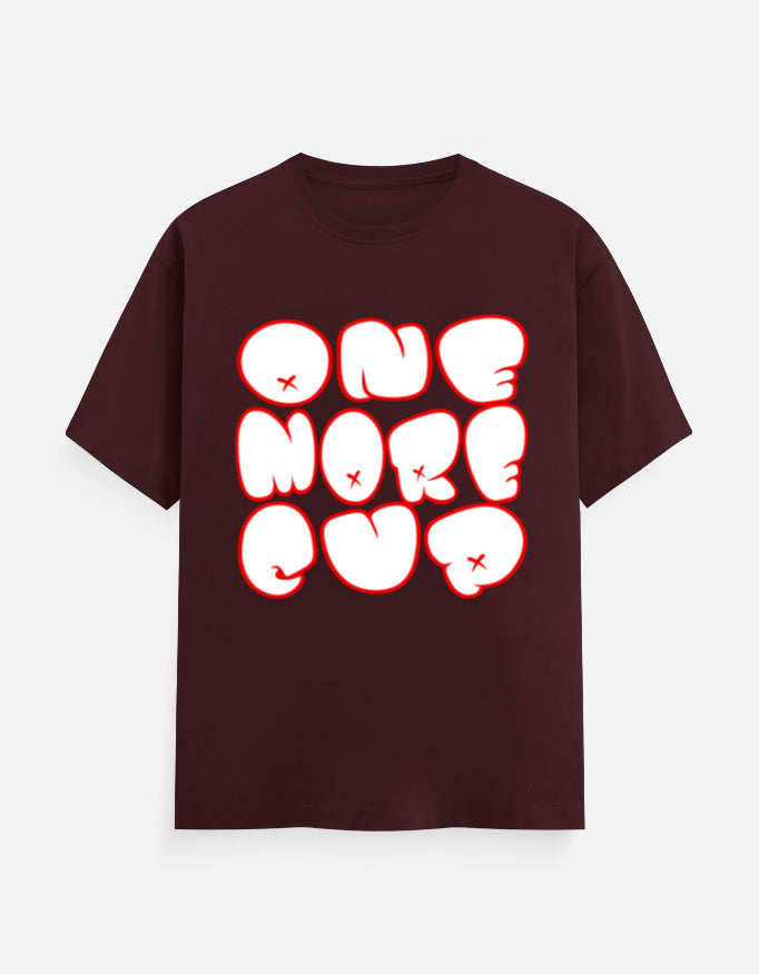 C-Labs One More Cup Classic Crew T-Shirt Maroon Front_1_c_25_c46884c9-3760-4996-8eb5-958e5ccafe99