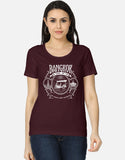 C-Labs Bangkok: We Came, We Saw Women's Classic T-Shirt Maroon Front_1_c_25_ca5a2ffb-700c-4ede-8313-45fb162b90b2