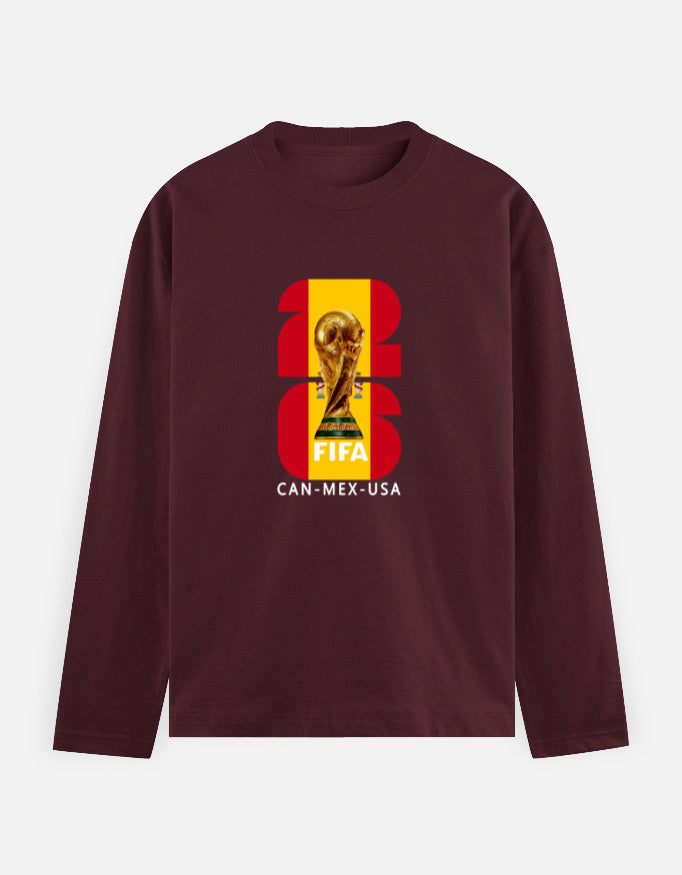 C-Labs Spain 26 Full Sleeve T-Shirt Maroon Front_1_c_25_d34e6de1-b795-4596-9c5e-22bb07077b8b
