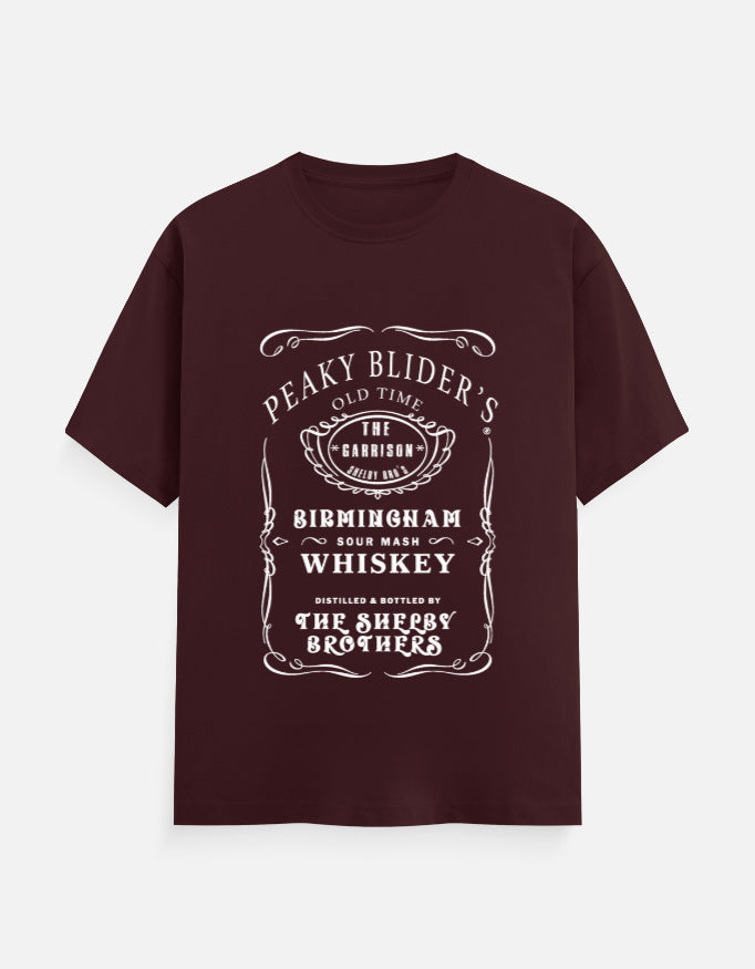 C-Labs Peaky Blinders Classic Crew T-Shirt Maroon Front_1_c_25_d6c2ea70-165a-49c2-9921-3131fc14cbe8