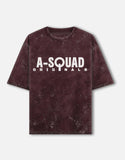 C-Labs A-Squad Acid Wash Oversized Tee Maroon Front_1_c_25_e3186b6e-d143-4f5c-8643-1c26fafd5d0c