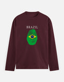 C-Labs Brazil Full Sleeve T-Shirt Maroon Front_1_c_25_e9411b4a-f62a-45d5-94a6-211256dfb6b2