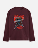 C-Labs Karuppu God Mode Full Sleeve T-Shirt Maroon Front_1_c_25_fa1f15b6-b801-4f65-973a-7e91995c7990