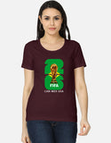 C-Labs Brazil 26 Women's Classic T-Shirt Maroon Front_1_c_25_faf8a48c-1a8e-4e6b-a5a9-3d23d01aa603