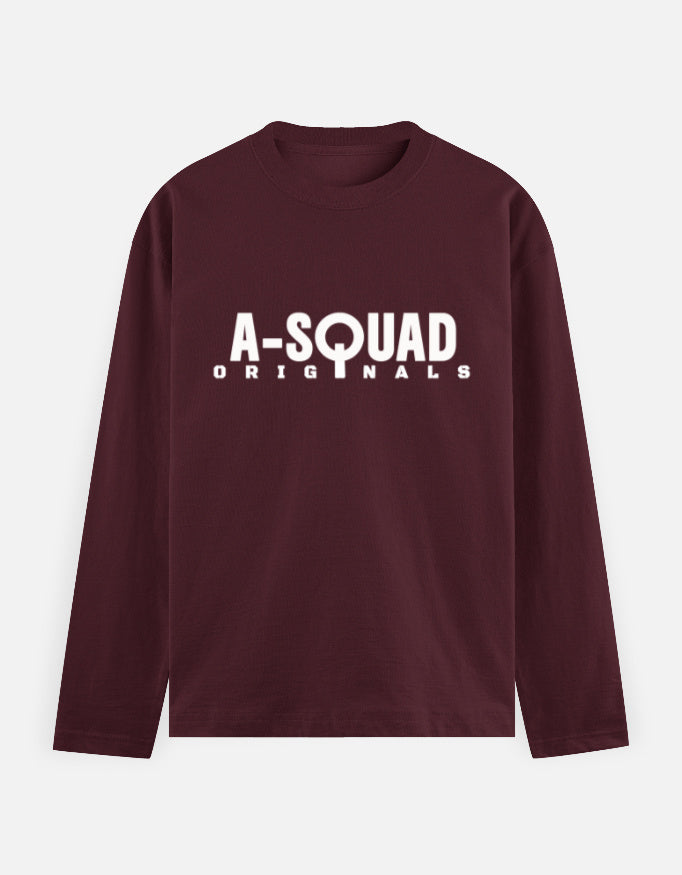 C-Labs A-Squad Full Sleeve T-Shirt Maroon Front_1_c_25_fdc25099-b8ff-4b94-8f77-b80b18ce1043