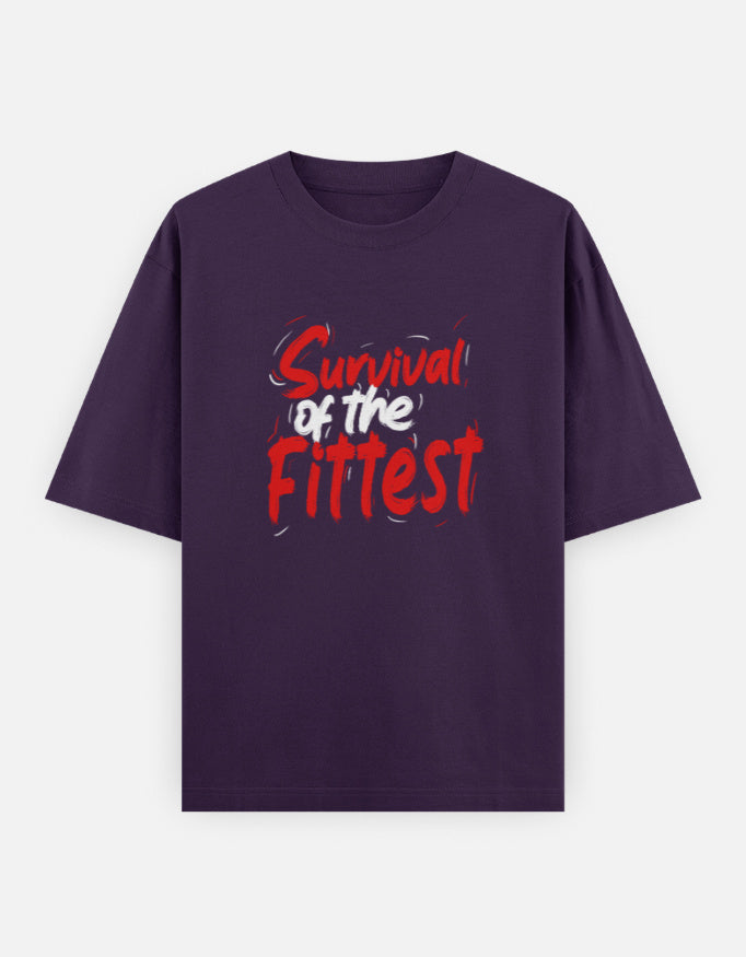 C-Labs Survival of the Fittest Oversized Classic T-Shirt Purple Front_1_c_26_0930b208-1a23-4958-93ed-f9434f08e660