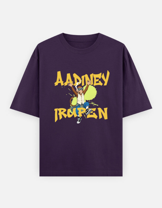 C-Labs Aadiney Irupen Oversized Classic T-Shirt Purple Front_1_c_26_0f724ec2-f242-48ad-a3f1-1f99c52797d6