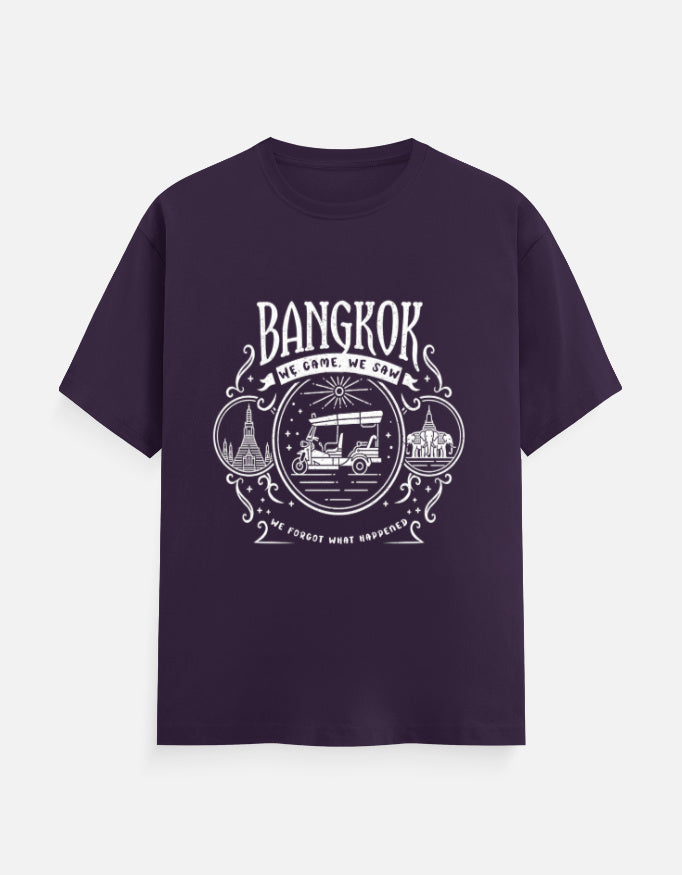 C-Labs Bangkok: We Came, We Saw Classic Crew T-Shirt Purple Front_1_c_26_1c70a725-ac51-4cb5-a66f-6fdf7dc08e39