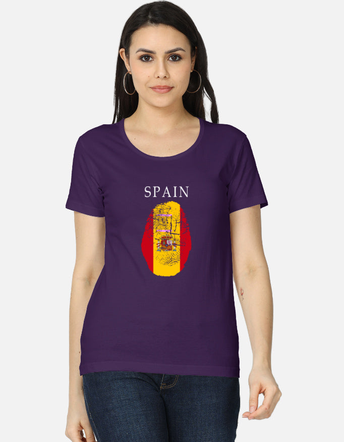 C-Labs Spain Women's Classic T-Shirt Purple Front_1_c_26_241e7f19-e15f-47cf-8898-95a058b971be