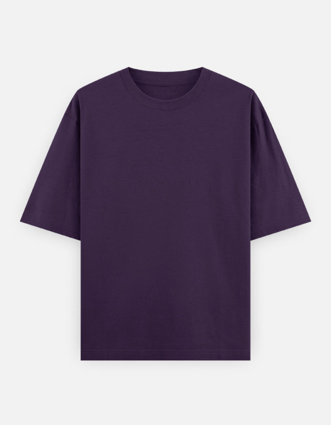 C-Labs C-Standard: Classic Oversized T-Shirt (Dark) Oversized Classic T-Shirt Purple Front_1_c_26_2ccdfa83-98da-4bae-919b-806cb8e10fa6