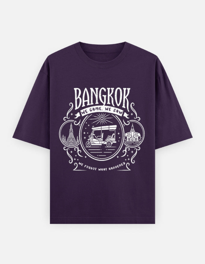 C-Labs Bangkok: We Came, We Saw Oversized Classic T-Shirt Purple Front_1_c_26_3524a904-a866-4b01-bfc8-199117ad79ee