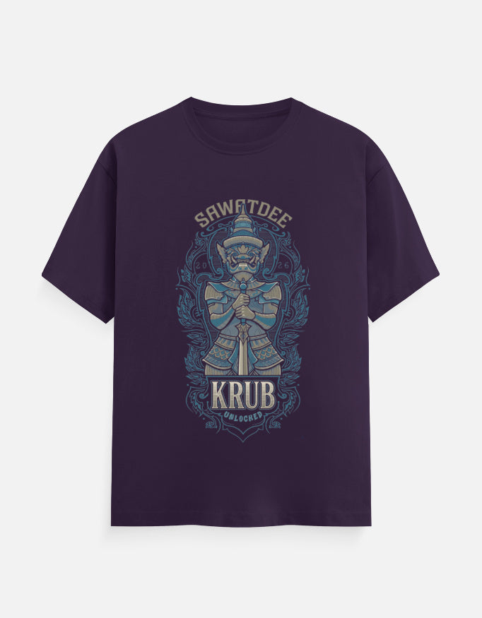 C-Labs Sawatdee Krub Classic Crew T-Shirt Purple Front_1_c_26_3c2dd721-6616-49bb-ad71-e9d20bf860cc