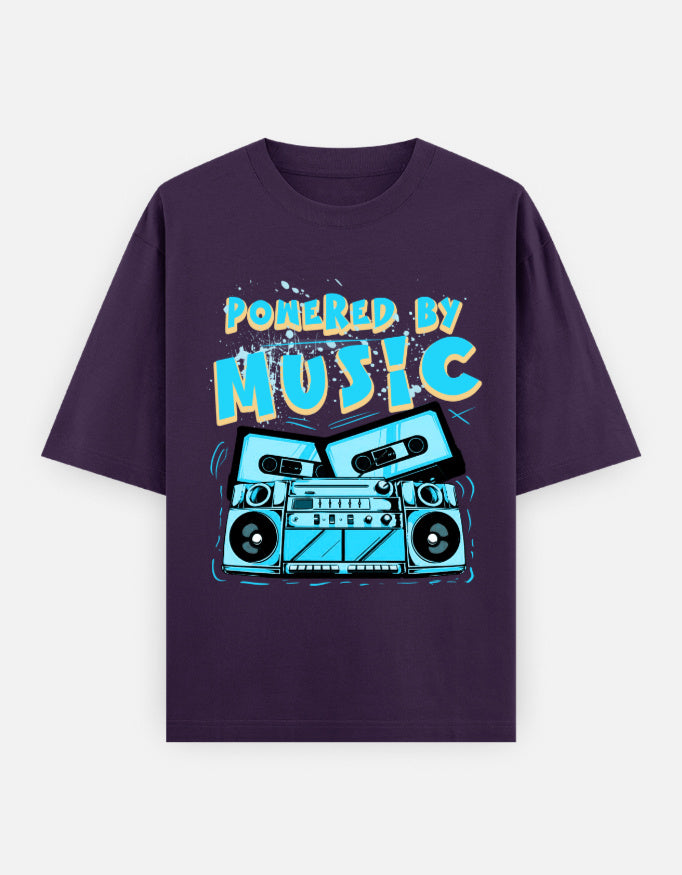 C-Labs Powered By Music Oversized Classic T-Shirt Purple Front_1_c_26_49070913-09b1-4a5d-9f92-63723408c8a2