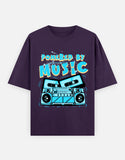 C-Labs Powered By Music Oversized Classic T-Shirt Purple Front_1_c_26_49070913-09b1-4a5d-9f92-63723408c8a2