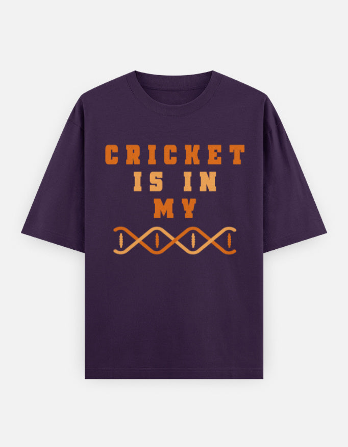 C-Labs Cricket is in my DNA Oversized Classic T-Shirt Purple Front_1_c_26_4d7fdcb7-11fe-406c-81f8-3e99a29f792d