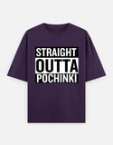 C-Labs Straight Outta Pochinki Oversized Classic T-Shirt Purple Front_1_c_26_6040a303-83d3-4562-b2e9-2c3330c3a1b3