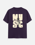 C-Labs Music Classic Crew T-Shirt Purple Front_1_c_26_6790ad70-8458-4862-96c5-c5954f82687b