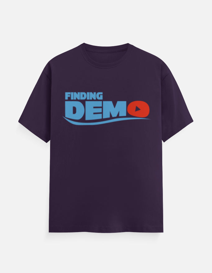 C-Labs Finding Demo Classic Crew T-Shirt Purple Front_1_c_26_782fa9d5-c406-4993-86fb-1a910d03484b