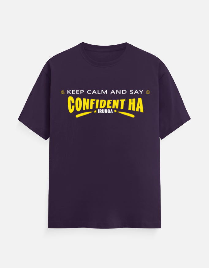 C-Labs Confident-ah Irunda Classic Crew T-Shirt Purple Front_1_c_26_7f3d3f8a-4d07-4bdf-85f6-41dd4163698b