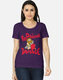 C-Labs Emotional Damage Women's Classic T-Shirt Purple Front_1_c_26_b0ec2254-29fd-470b-8794-ab99908ee54f