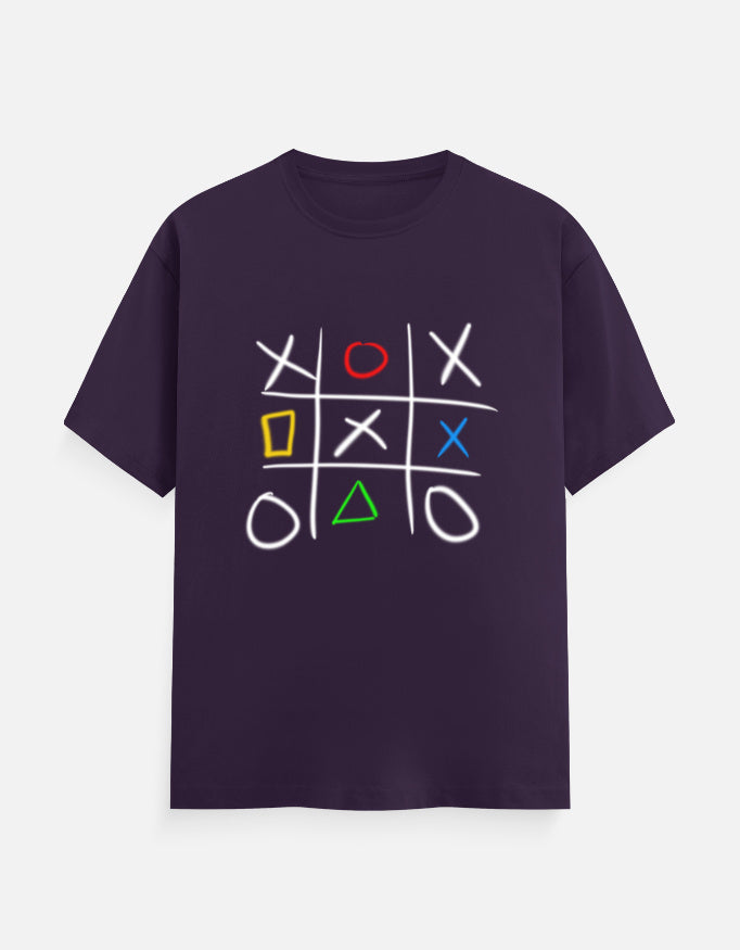 C-Labs Play Station XO Classic Crew T-Shirt Purple Front_1_c_26_b1a529ea-0523-4ad4-b1f1-575b37cc731d