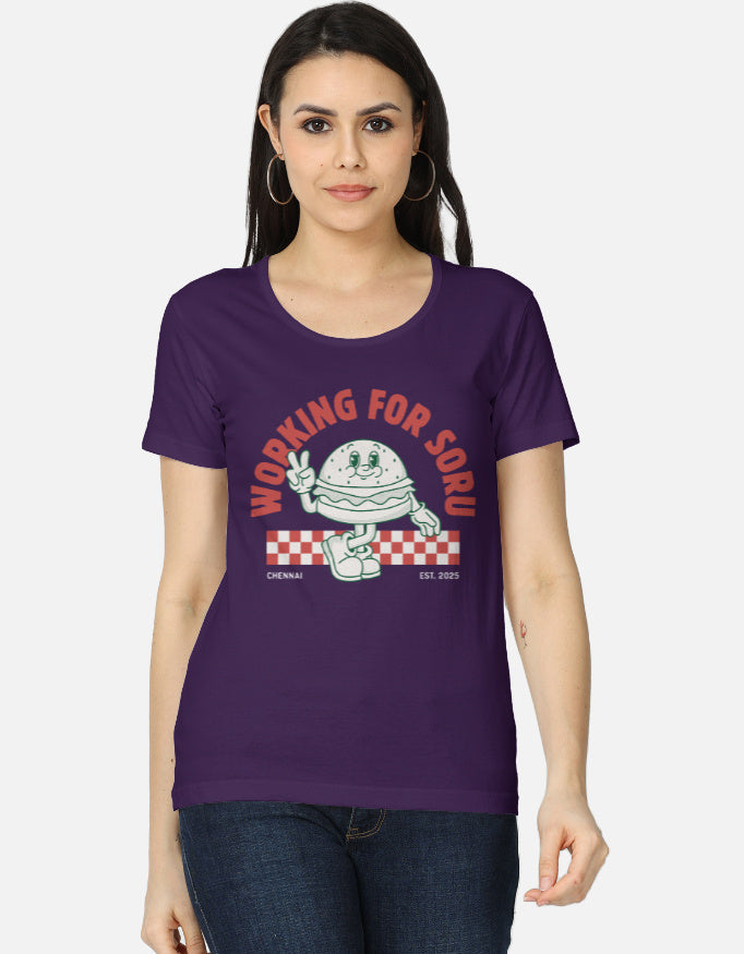 C-Labs Working For Soru Women's Classic T-Shirt Purple Front_1_c_26_b832a339-4a42-4972-88fa-9179c3fe6f43