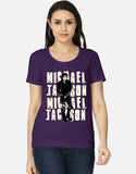 C-Labs Michael Jackson Women's Classic T-Shirt Purple Front_1_c_26_fd854f0b-a559-4217-823f-a3f4b37a6493