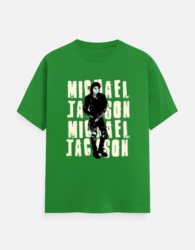 C-Labs Michael Jakson Classic Crew T-Shirt Flag Green Front_1_c_27_0417cf2c-b4d2-4754-9fea-cc3ddb4d3569